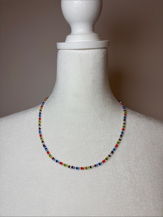 Jewelry - Multicolor Beaded Women's Necklace - Unbranded